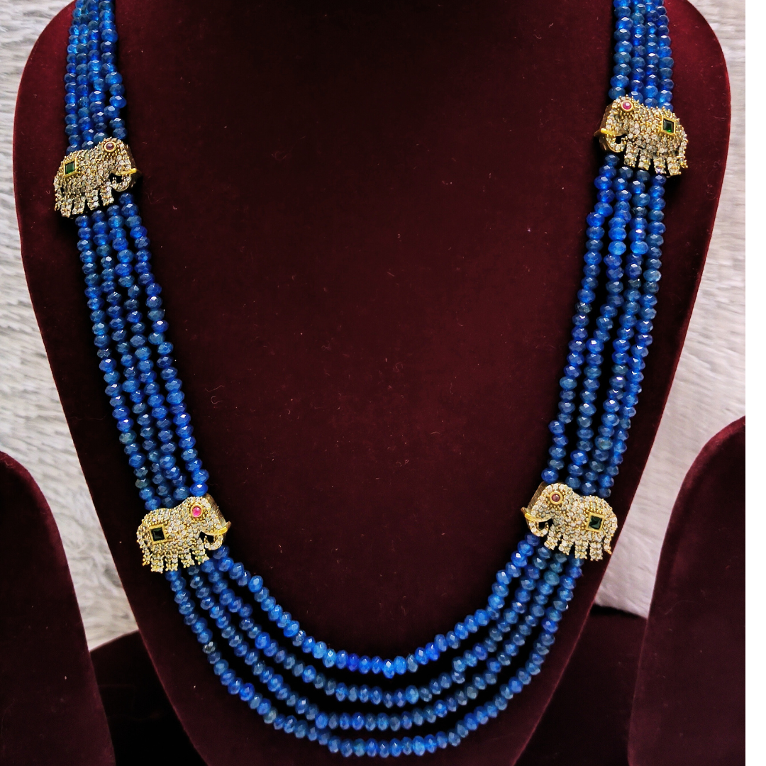 Medium Sugar Beads With elephant Pendents