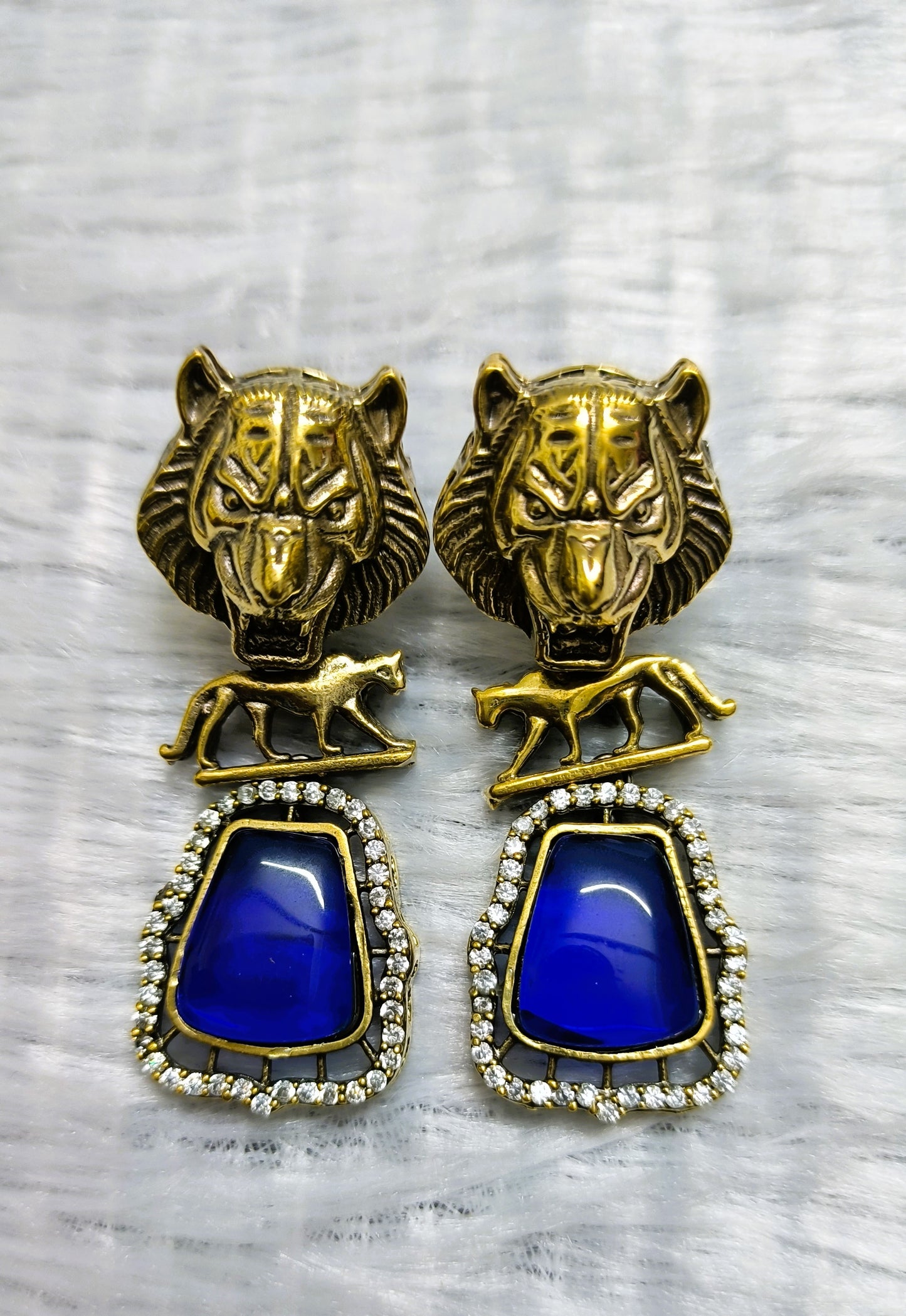 Sabyasachi Inspired Jaguar Earrings