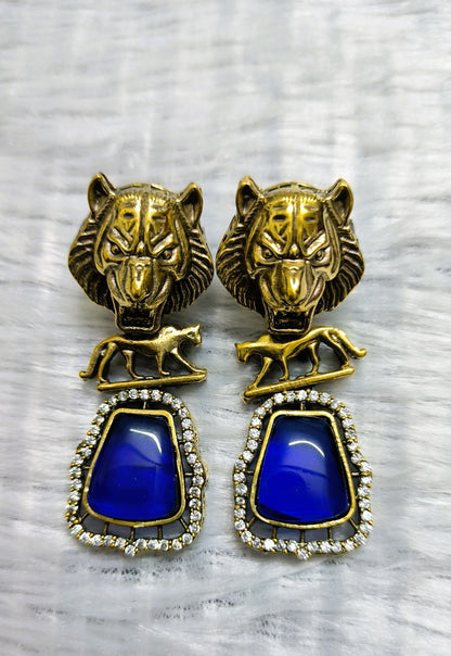 Sabyasachi Inspired Jaguar Earrings