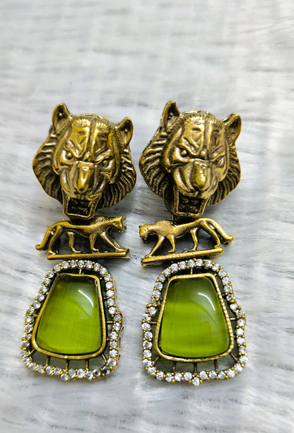 Sabyasachi Inspired Jaguar Earrings