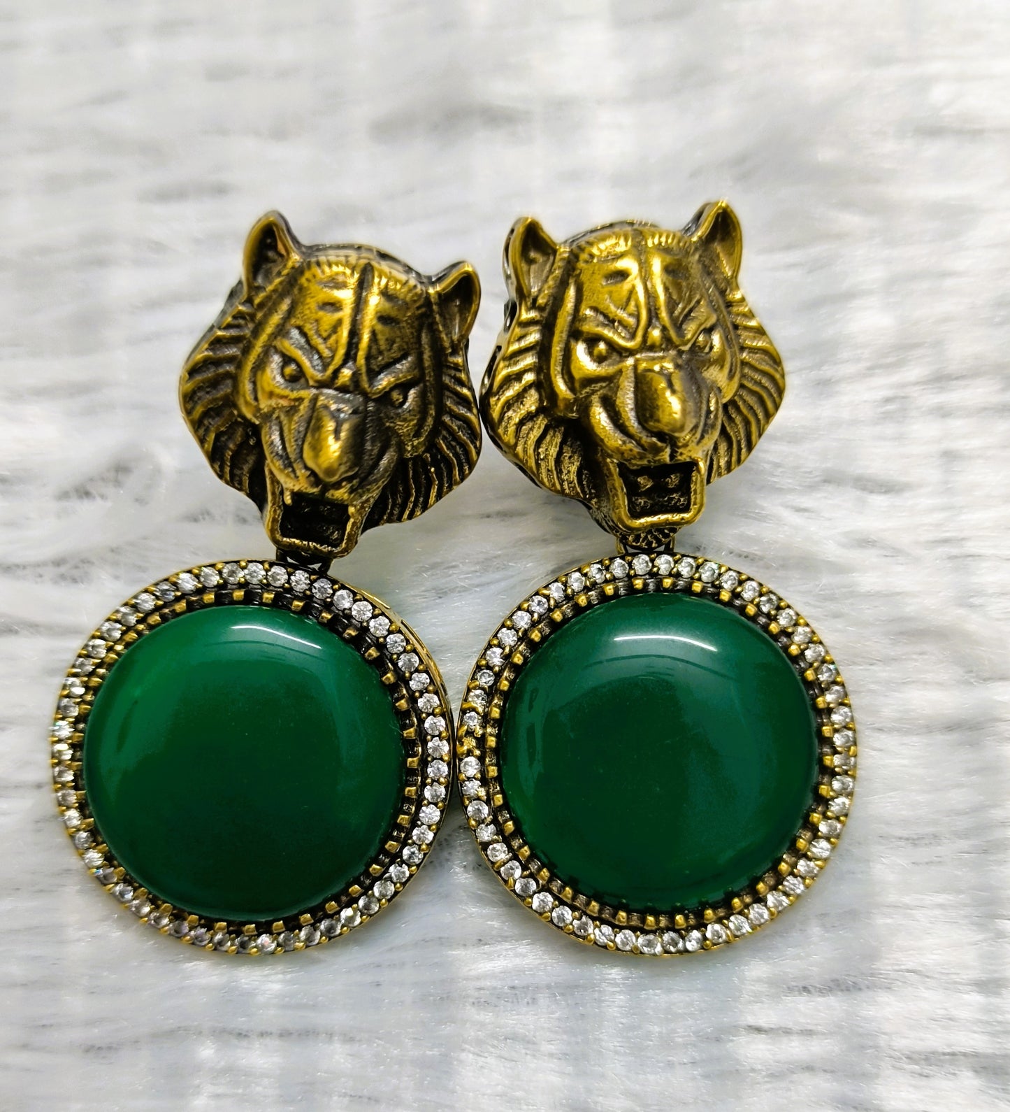 Sabyasachi Inspired CZ Earrings