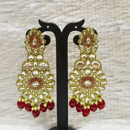 Beautifull Kundan Earrings