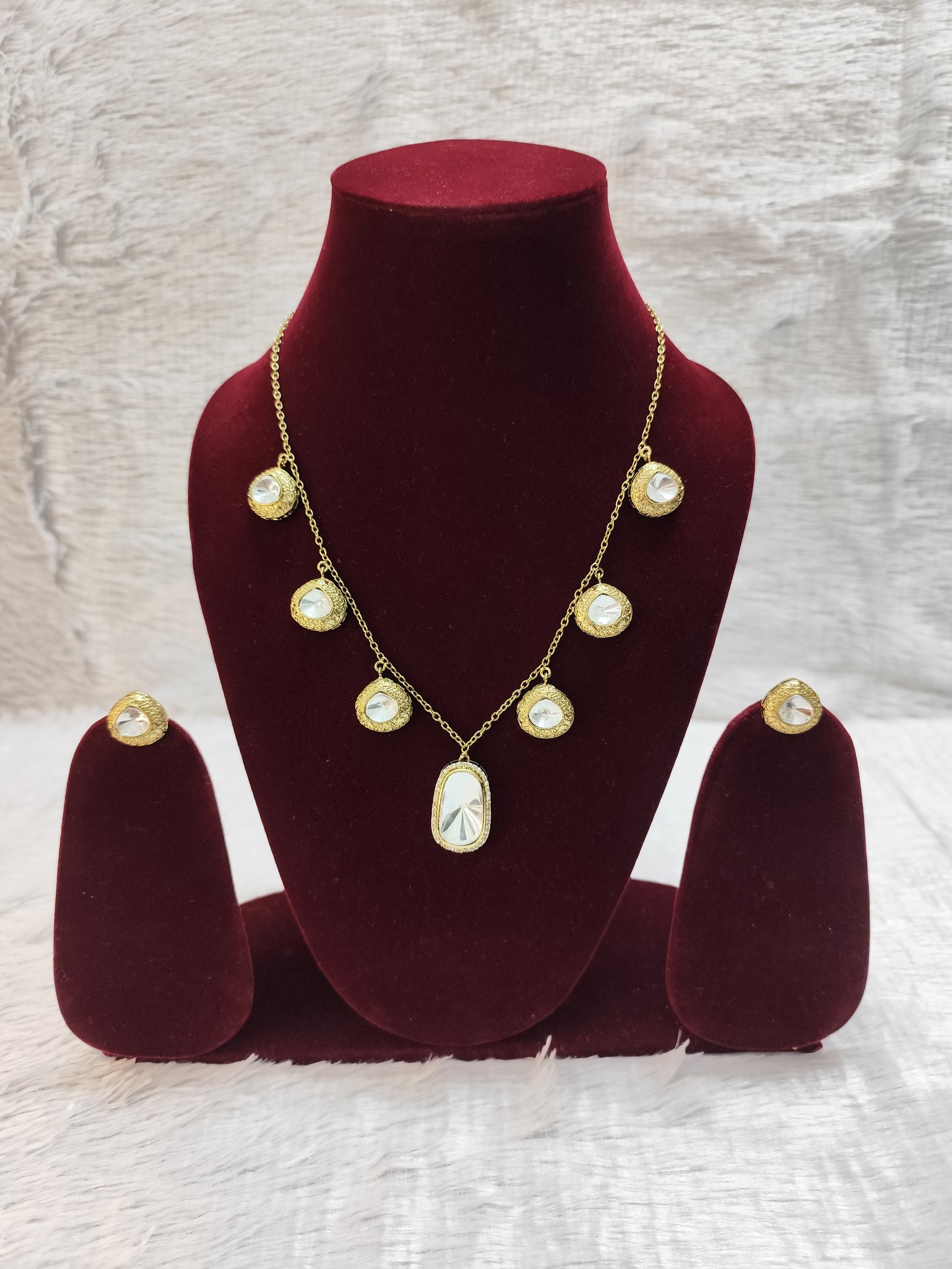 Beautiful moissanite charms chain with Pendant