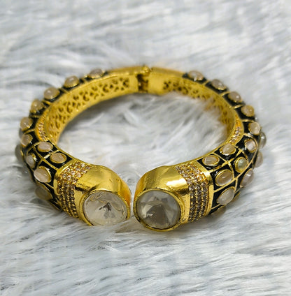 Modern Adjustable Kundan Kada