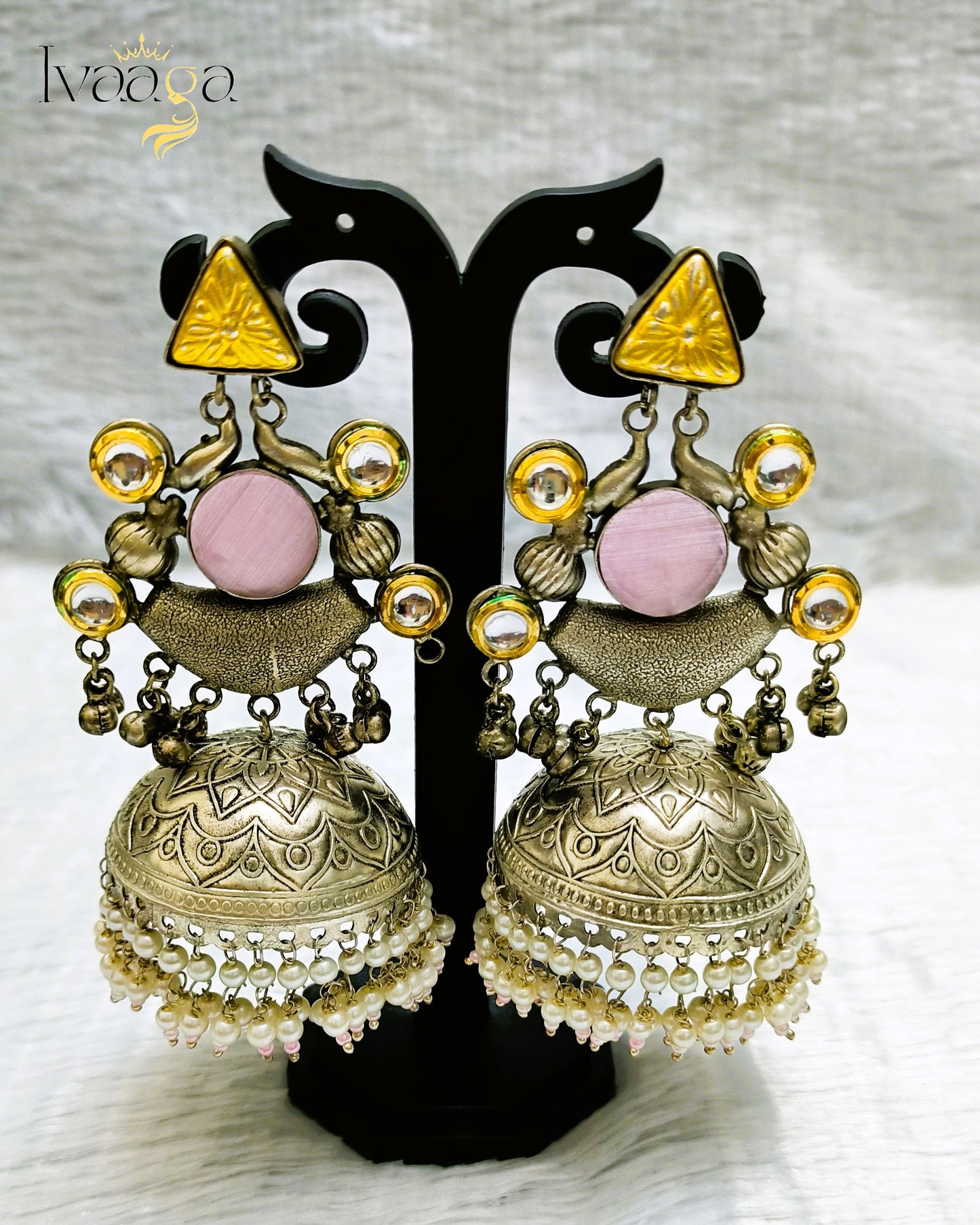 Trendy Oversized Beautiful Jhumka with the Drops