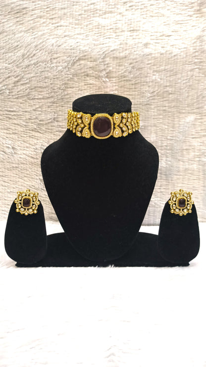 Beautiful Kundan Choker Set