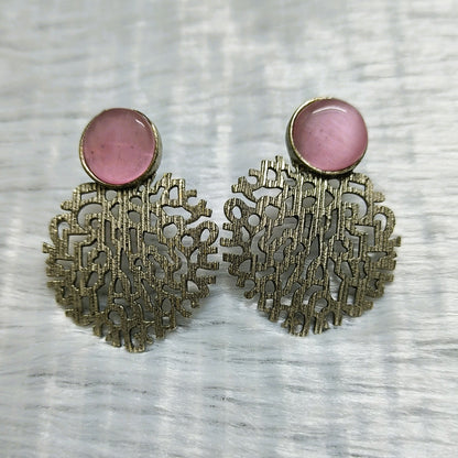 Trendy Oxidized Earrings