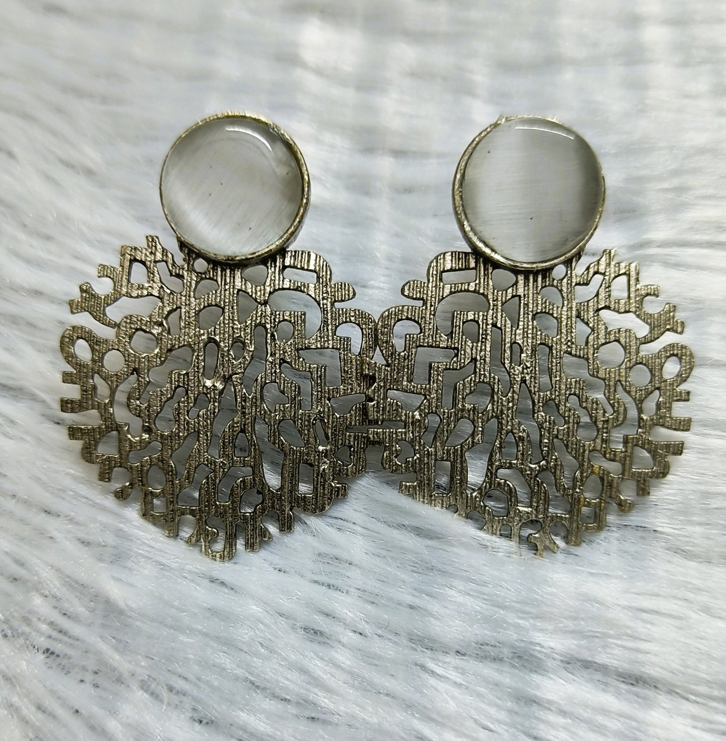 Trendy Oxidized Earrings