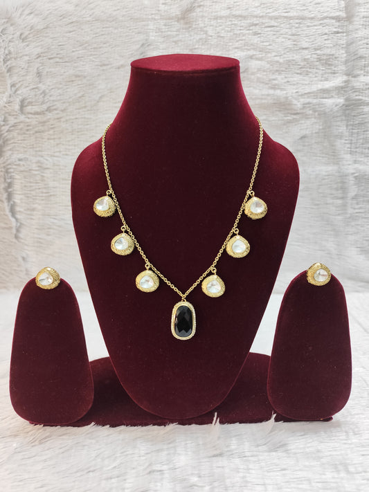 Beautiful moissanite charms chain with Pendant