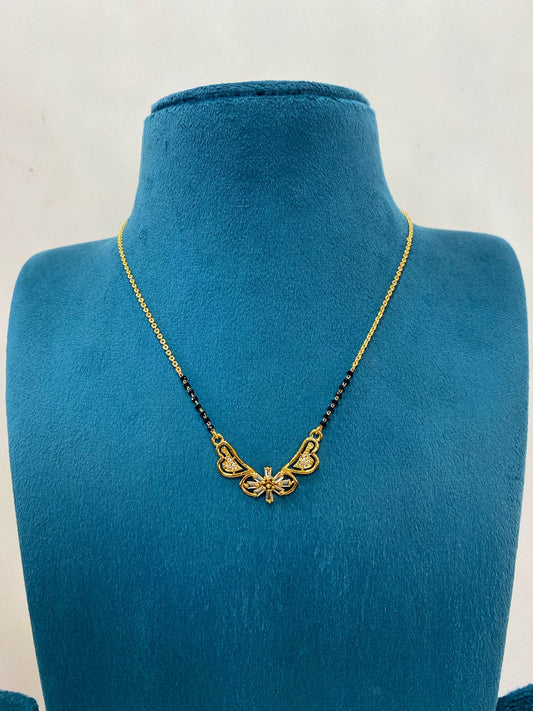 Beautiful Black Beads With Cute Pendent and Earrings